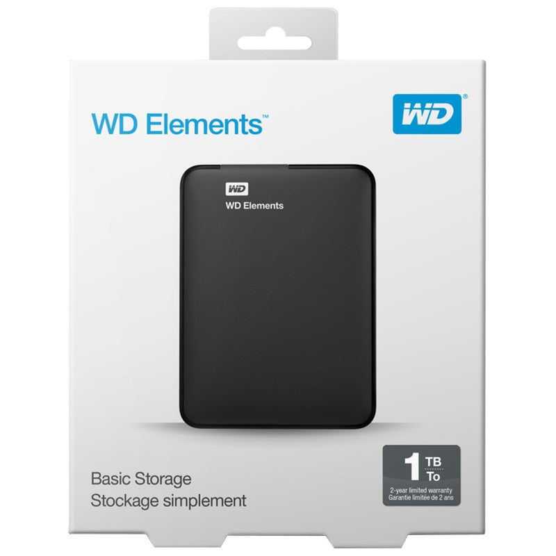 WD 1TB Elements Portable HardDrive USB 3.0 2.5