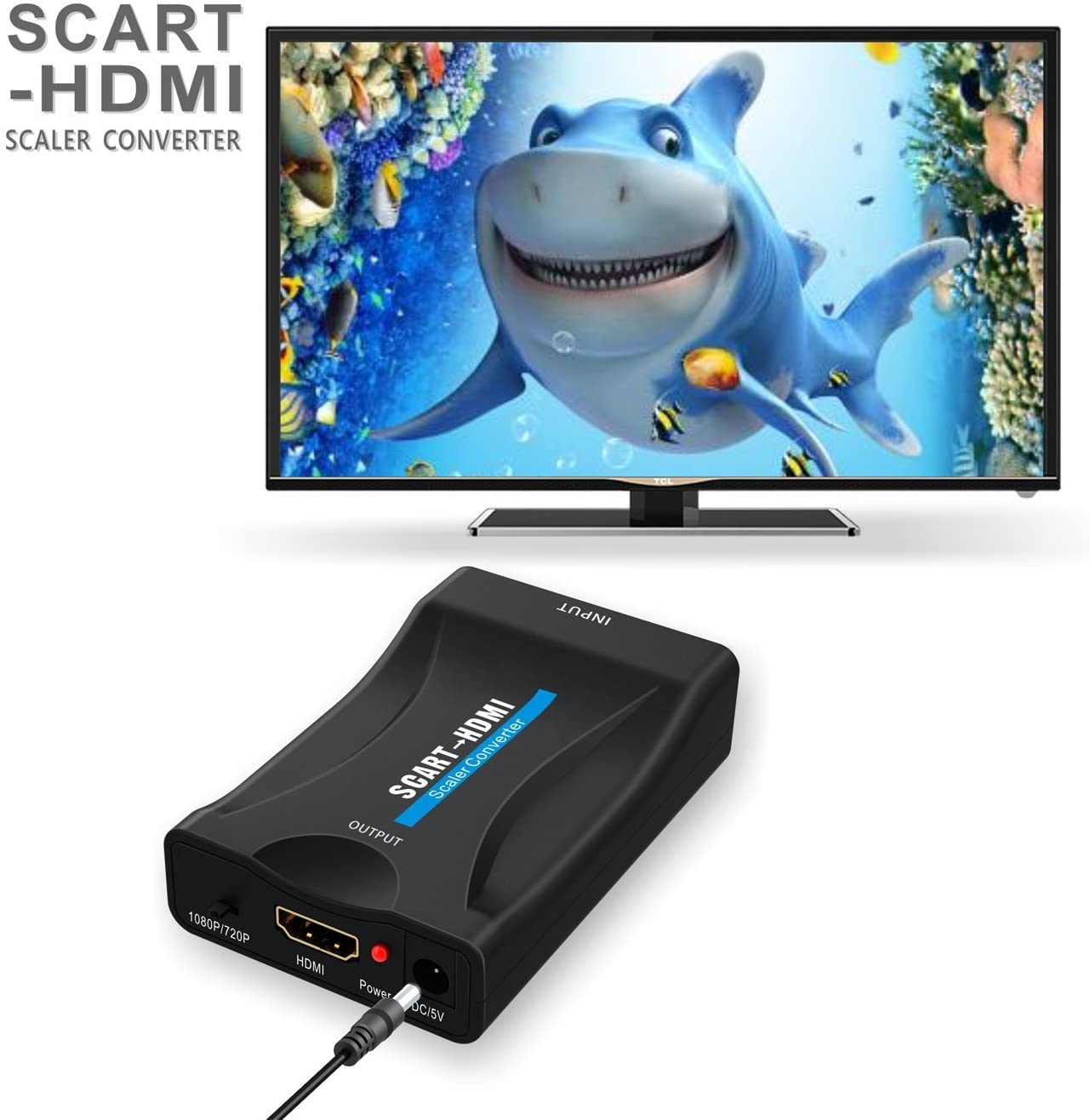 SCART to HDMI converter